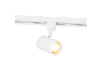Moderne 1-fase railspot wit