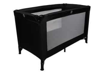 Opvouwbaar kinderbed zwart