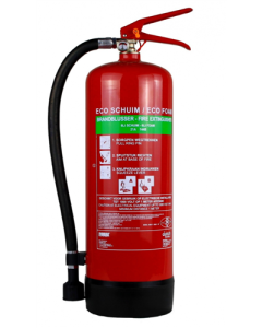 Schuimblusser 6 liter, Brandklasse A, AB, E - (NL + ENG)