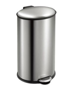 Ellipsvormige pedaalemmer 40 liter RVS