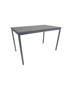 Eettafel Zwart Frame 80 x 80 cm Grey Wash