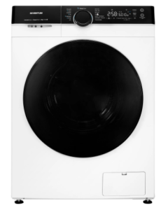 Wasmachine VWM8010W - Inhoud 8 kg - 1400 toeren - wit/zwart