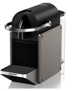Nespresso Pixie Titanium koffiecupmachine