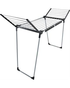 Leifheit droogrek 150 solid slim, 15mtr. drooglente