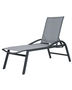 MD Premium ligbed antraciet alu