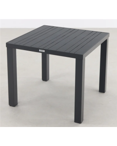 MD Premium Tuintafel Antraciet alu 90x90