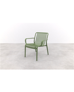 MD loungestoel Crocus Mosgroen