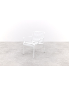 MD loungestoel Crocus Wit
