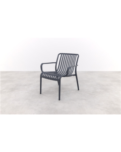 MD loungestoel Crocus Antraciet