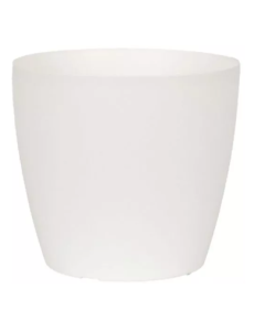 Blumentopf Kunststoff - weiß, 25cm Durchmesser, 23cm Höhe