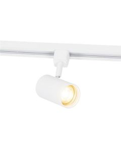 Moderne 1-fase railspot wit