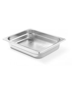 Lochblech 1/2 GN Edelstahl 55 mm tief 325x265