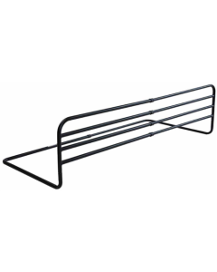 Verstelbaar bedhek zwart