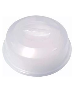 Magnetrondeksel 26 cm Kunststof Wit