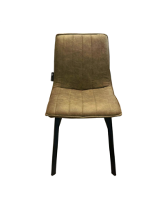 Stoel Raalte - Microleder Groen