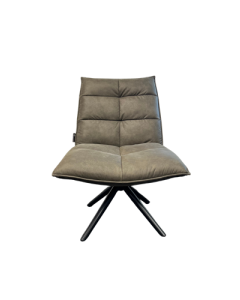 Fauteuil Venray - Microleder Groen