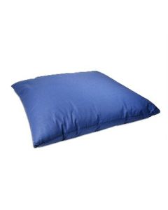 Kussen blauw microfiber 600g