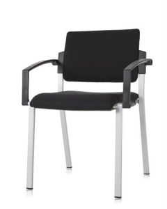 Bijzetstoel - Frankfurt - Zwart