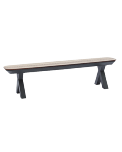 Tuinbank Aster houtlook 182 cm breed