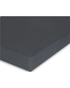 Waterproof mattress cover with zip, anthracite, 80x200x14 cm