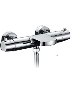 BP thermostatische badkraan, cooltouch, chroom, rond