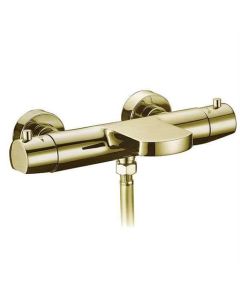 BP thermostatische badkraan, cooltouch, goud, rond