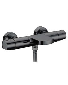 BP thermostatische badkraan, cooltouch, gunmetal donker, ron