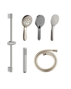 BP doucheset rvs geborsteld