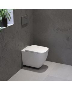 BP wandcloset wit, randloos, strak design