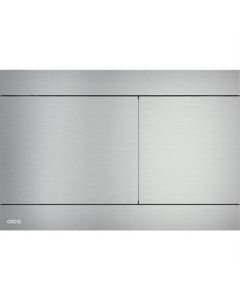 BP bedieningsplaat geborsteld rvs,grote rechthoekige knoppen