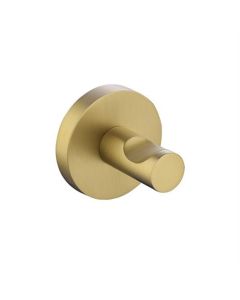 BP enkele handdoekhaak, geborsteld goud