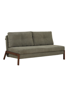 Slaapbank 2-persoons Rosanne polyester groen