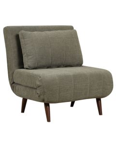 Slaapfauteuil Claudia polyester groen 1-persoons