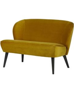 Tara bankje fluweel oker