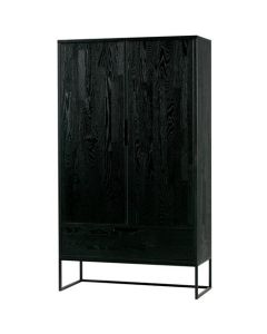 Silas 2-door cabinet ash blacknight [fsc]