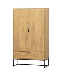 Silas 2-door wardrobe oak decor [fsc]