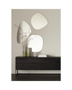 Filou spiegel zwart 60x55cm