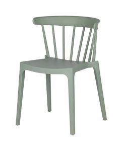 Tuinstoel met spijlen kunststof jadegroen