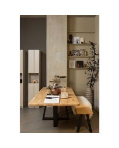 Smalle Kast Augusta - 40cm Grenen Dust