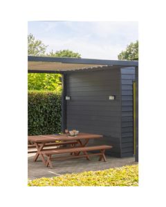 Picknick Tuinbank Casper - Aluminium Terra 220x35cm