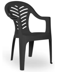 Formentera stapelbare stoel Volcanic Grey kunststof 30 stuks
