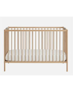 Faltbares Kinderbett - 60 x 120 cm - Natur