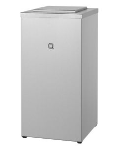 Afvalbak 30 liter RVS