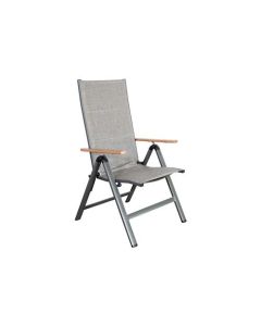 Tuinstoel Helsingborg Aluminium Taupe