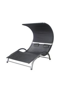 La Palma 2 Persoons Ligbed Zwart