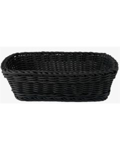 Mand 31 x 21 x 9 cm Kunststof Zwart